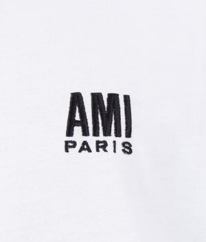 Ami-Paris-Oversized-T-Shirt-White-AMI-EQVVS