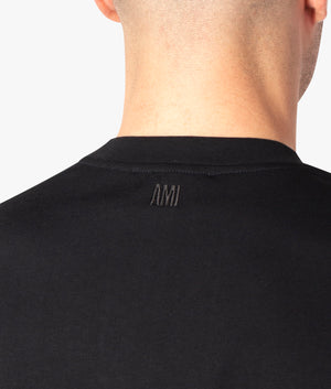 Ami-De-Coeur-Short-Sleeve-T-Shirt-Black-AMI-EQVVS