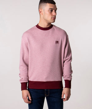 AMI-Paris-Sweatshirt-Sky-Pink-Ami-EQVVS
