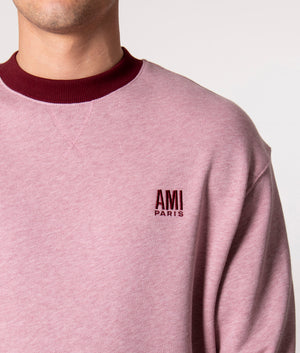 AMI-Paris-Sweatshirt-Sky-Pink-Ami-EQVVS