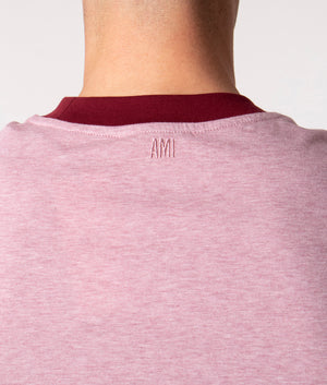 AMI-Paris-T-Shirt-Pink-AMI-EQVVS