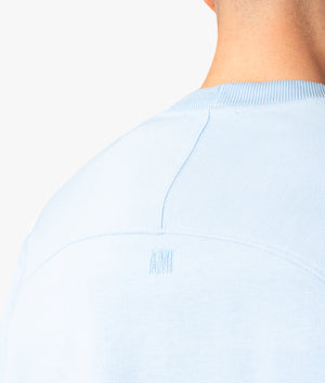 Ami-De-Coeur-Sweatshirt-Sky-Blue-AMI-EQVVS