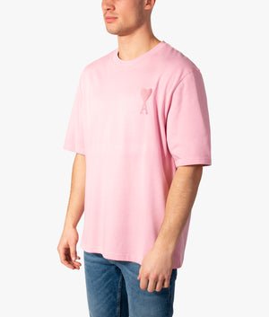 Oversized-Tonal-Big-Ami-De-Coeur-Logo-T-Shirt-Pale-Pink-AMI-EQVVS