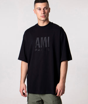 AMI-Paris-Oversized-T-Shirt-Black-AMI-EQVVS