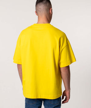 Oversized Satin Label  T-Shirt
