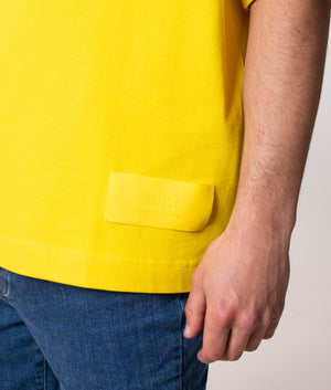 Oversized Satin Label  T-Shirt