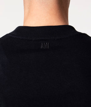 Long-Sleeve-Ami-De-Coeur-T-Shirt-Black-AMI-EQVVS