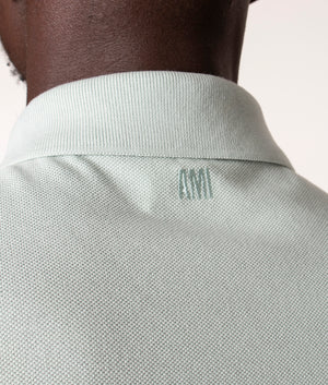 Ami-De-Coeur-Polo-Shirt-Pale-Green-AMI-EQVVS