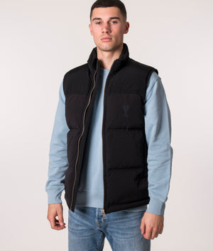 Down-Gilet-Noir-AMI-EQVVS