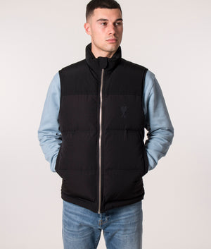 Down-Gilet-Noir-AMI-EQVVS