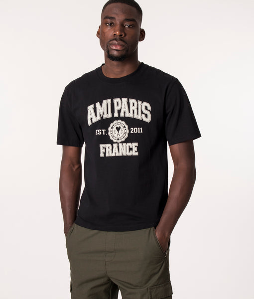 AMI Paris FR T-Shirt | AMI | EQVVS