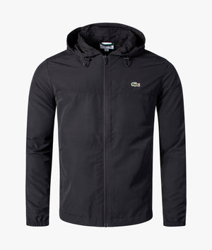 LACOSTE ブラックジャケット XL Lacoste Full Zip Jacket Black - Lacoste At 80s Casual Classics