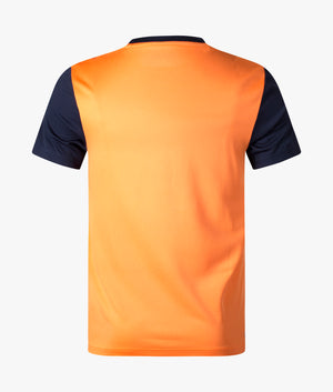 Sport-Branded-Bands-Colour-Block-T-Shirt-Navy-Blue/Mandarin-Tree-Lacoste-EQVVS