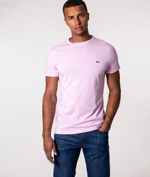 Light pink lacoste t shirt Clearance