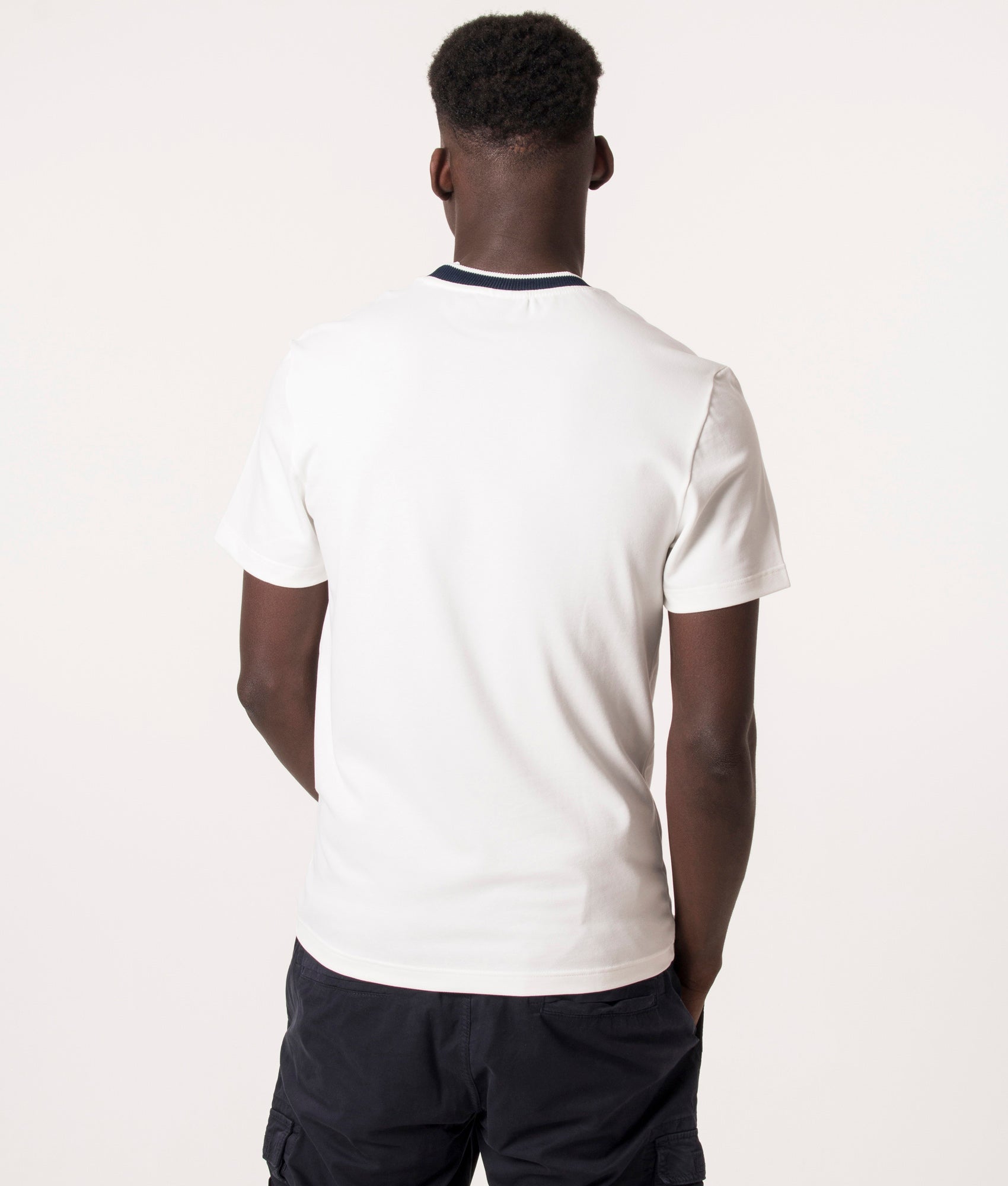 Stretch-Pique-Striped-Collar-T-Shirt-Flour/Navy-Blue-Lacoste-EQVVS