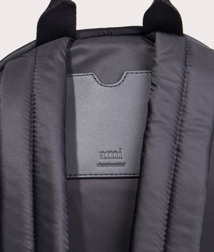 AMI-De-Ceour-Canvas-Backpack-Black-AMI-EQVVS