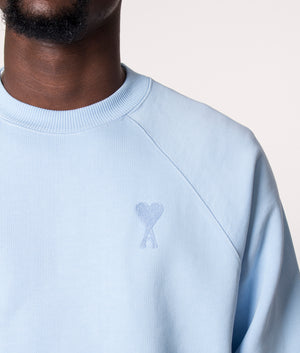 Tonal-ADC-Logo-Sweatshirt-Sky-Blue/Sky-Blue-AMI-EQVVS