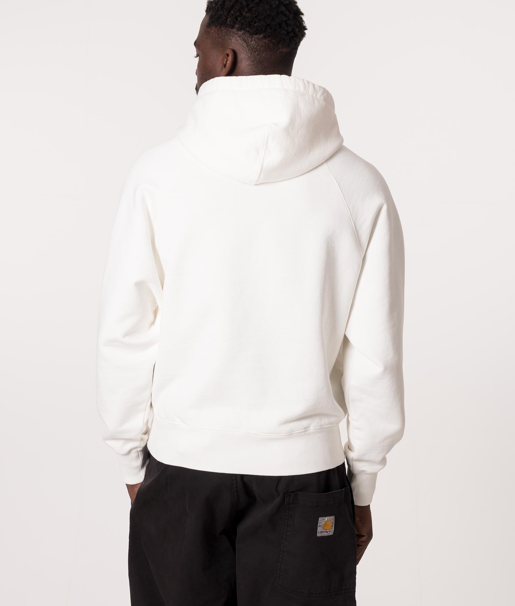 Contrast-ADC-Logo-Hoodie-Natural-White/Red-AMI-EQVVS