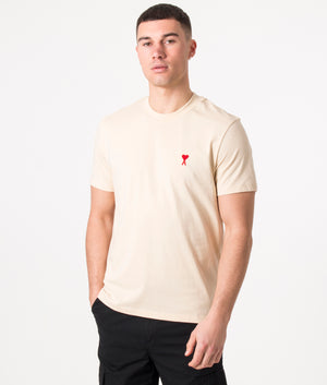 ADC-Small-Logo-T-Shirt-Vanille-AMI-EQVVS
