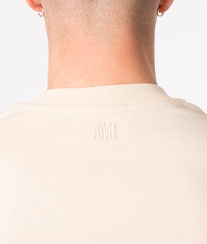 ADC-Small-Logo-T-Shirt-Vanille-AMI-EQVVS