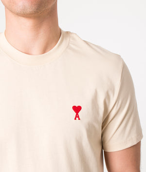 ADC-Small-Logo-T-Shirt-Vanille-AMI-EQVVS