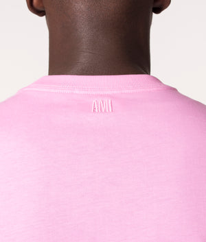 Tonal-Ami-De-Coeur-Logo-T-Shirt-Candy-Pink/Candy-Pink-AMI-EQVVS
