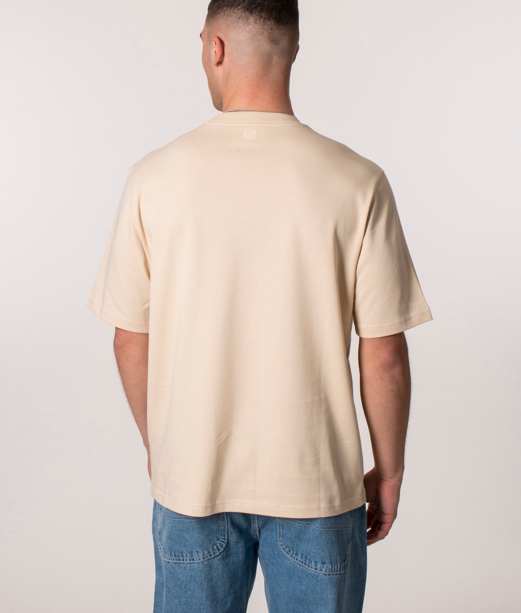 Relaxed Fit Tonal Ami De Coeur Logo T-Shirt