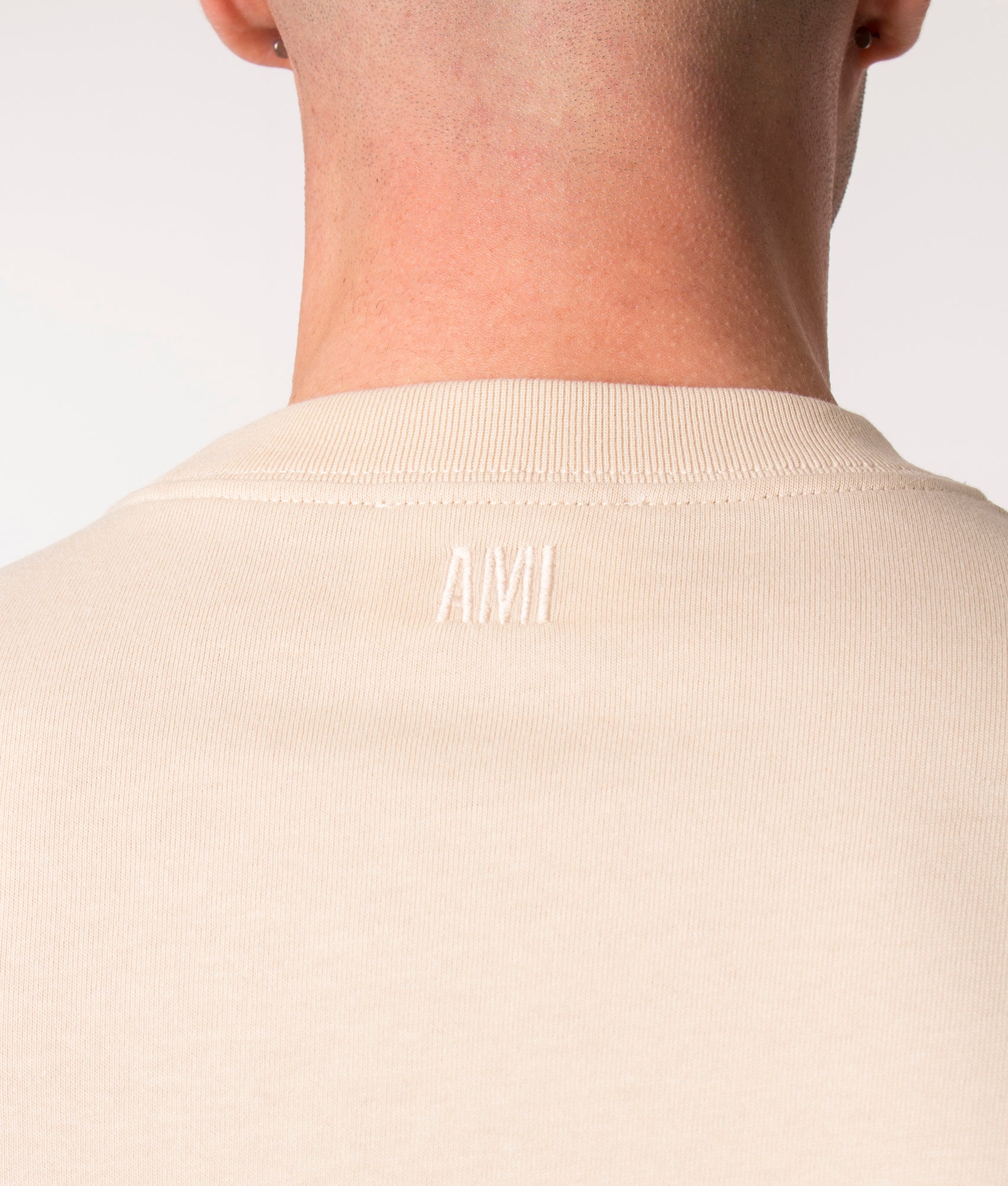 Relaxed Fit Tonal Ami De Coeur Logo T-Shirt