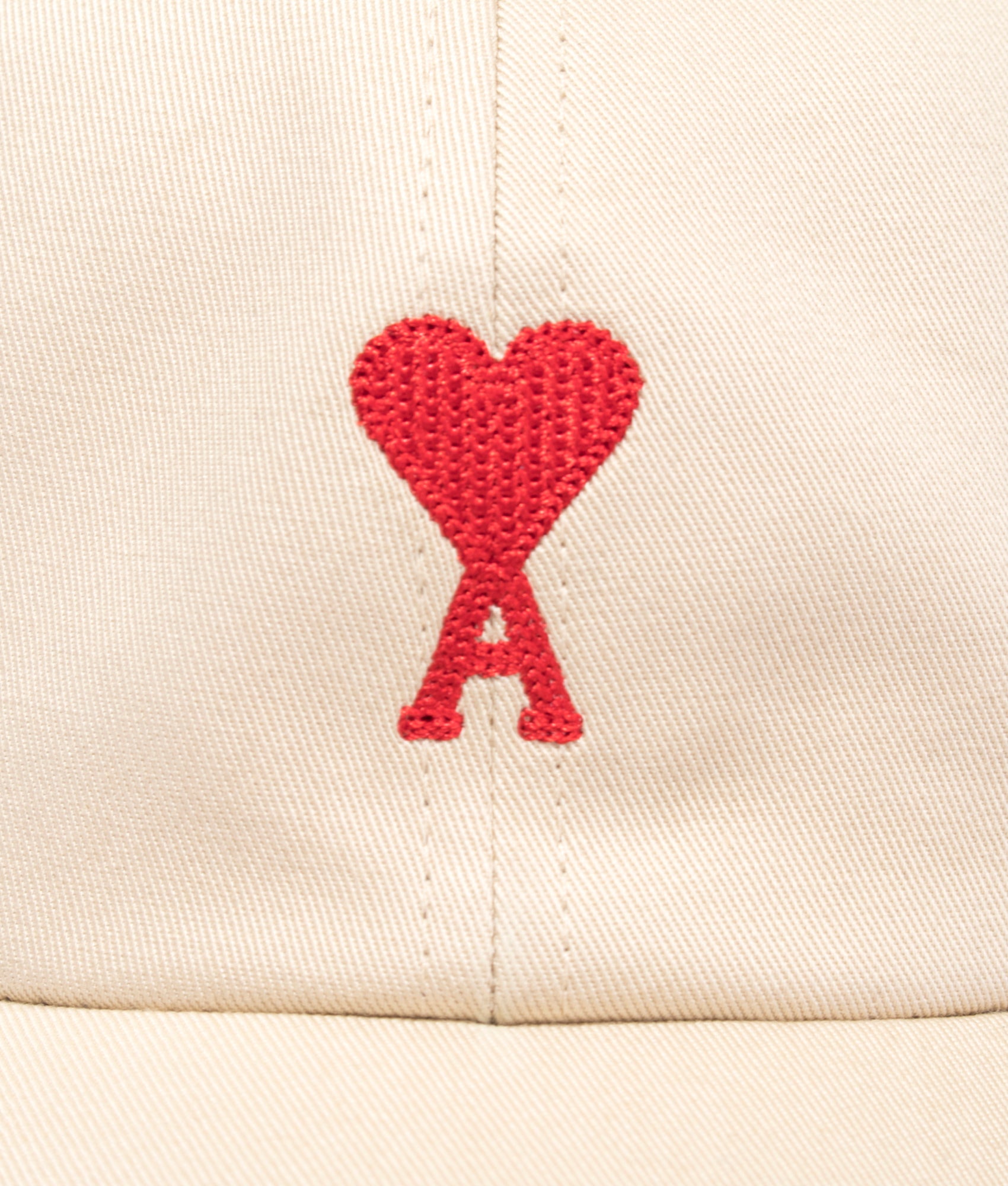 Red-ADC-Embroidery-Cap-Vanille-AMI-EQVVS