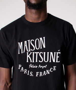 Palais-Royal-Classic-T-Shirt-Black-Maison-Kitsuné-EQVVS