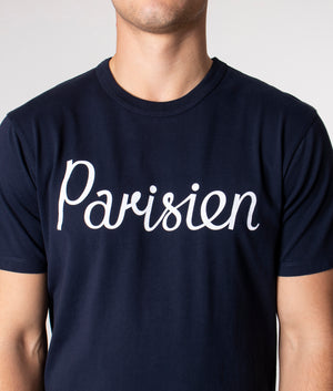 Parisien-T-Shirt-Navy-Maison-Kitsuné-EQVVS