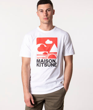 Red-Anthony-Burrill-Classic-T-Shirt-Shirt-White-Maison-Kitsune-EQVVS