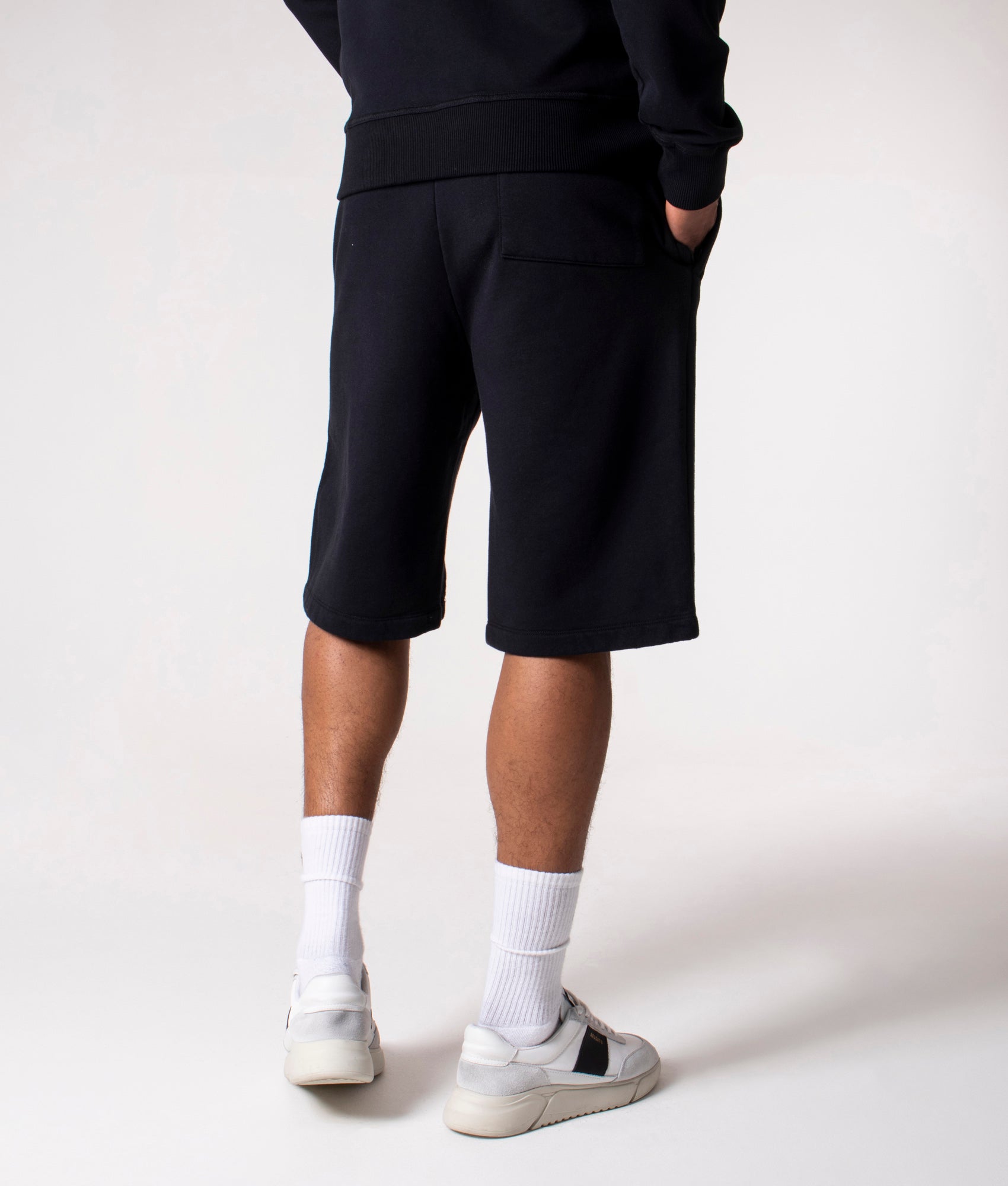Regular-Fit-Rue-De-Richelieu-Sweat-Shorts-Black-Maison-Kitsune-EQVVS