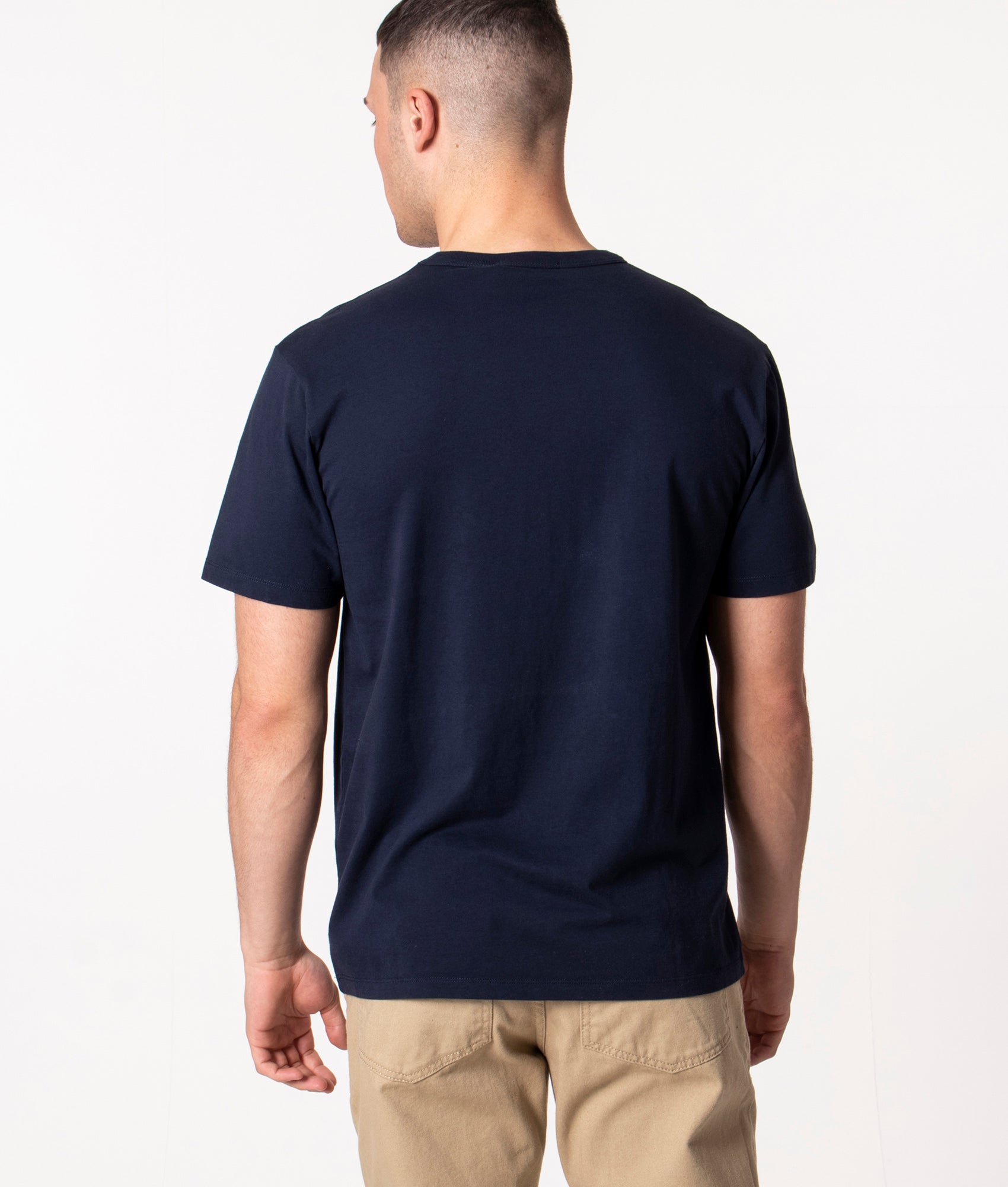 Slim-Fit-Anthony-Burrill-T-Shirt-Navy-Maison-Kitsune-EQVVS
