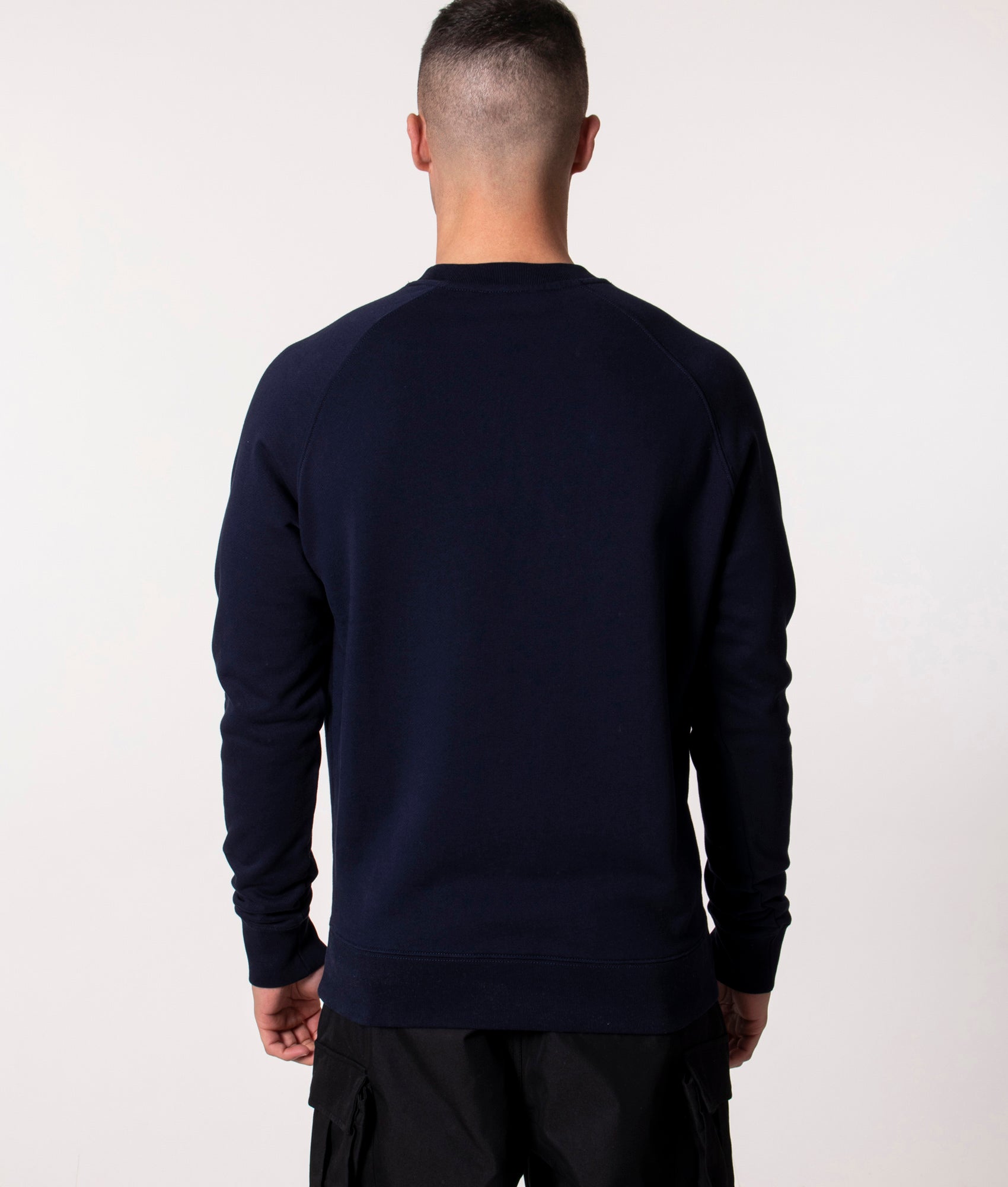 Slim-Fit-Anthony-Burrill-Sweatshirt-Navy-Navy-Maison-Kitsune-EQVVS