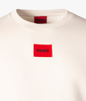 Diragol212-Patch-Logo-Sweatshirt-Natural-HUGO-EQVVS