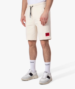 Dizz222-Sweatshort-Natural-HUGO-EQVVS
