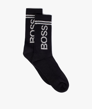 QS-Rib-Shine-Logo-Socks-Black-BOSS-EQVVS