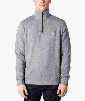 Quarter-Zip-Zetrust-Sweatshirt-Light/Pastel-Grey-BOSS-EQVVS