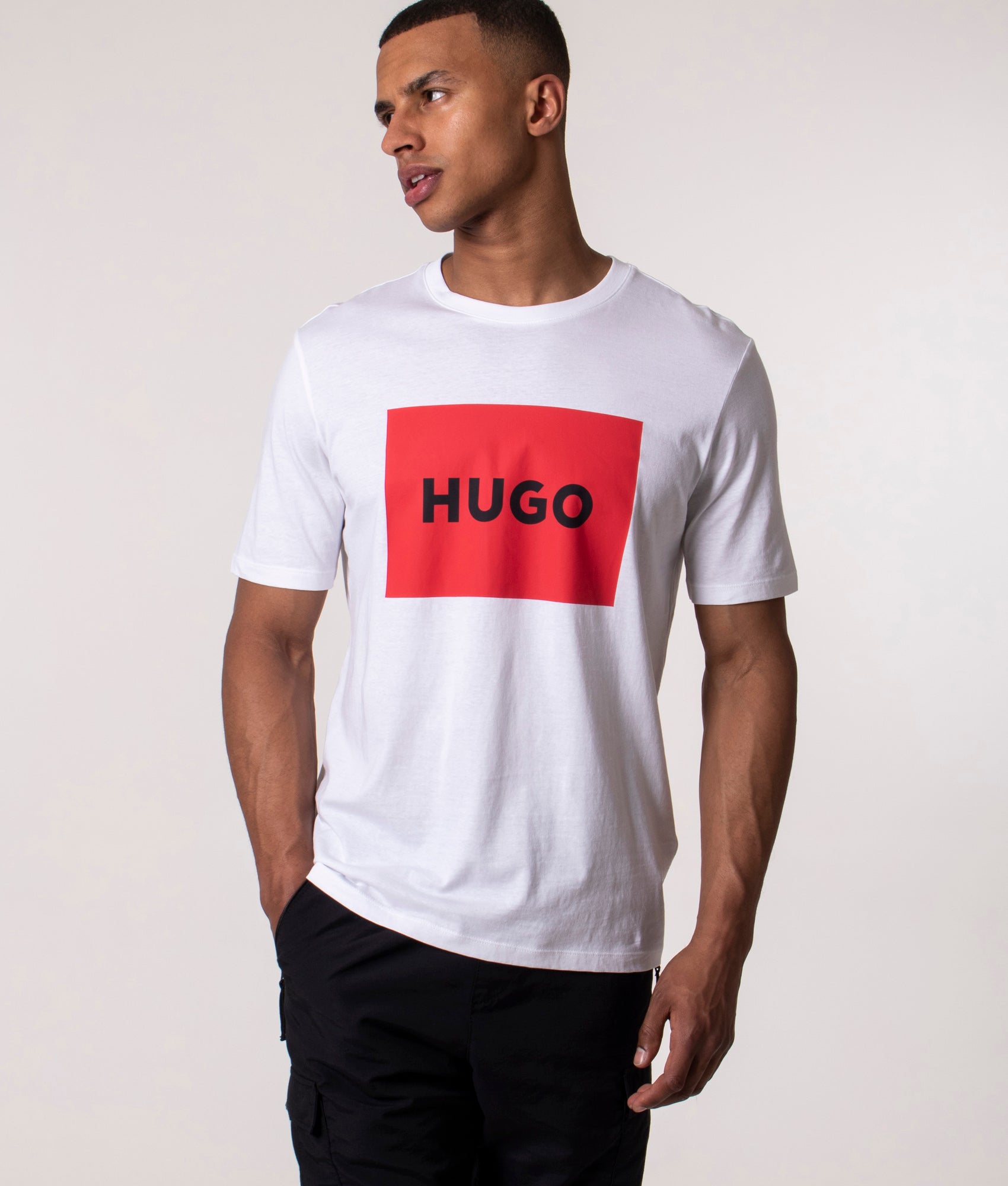 Dulive222-T-Shirt-White-HUGO-EQVVS