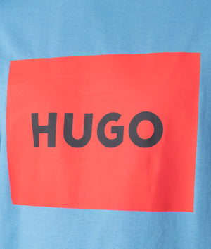 Dulive222-T-Shirt-Medium-Blue-HUGO-EQVVS