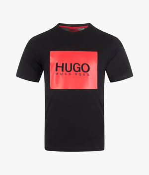 Dolive-Logo-Box-Print-214-T-Shirt-Black-HUGO-EQVVS