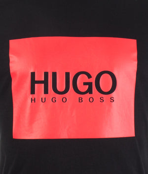 Dolive-Logo-Box-Print-214-T-Shirt-Black-HUGO-EQVVS