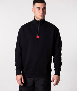 Relaxed-Fit-Durty-Quarter-Zip-Sweatshirt-Black-HUGO-EQVVS
