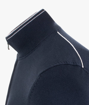 Quarter-Zip-Neck-Logo-Sweater-Navy-BOSS-Athleisure-EQVVS