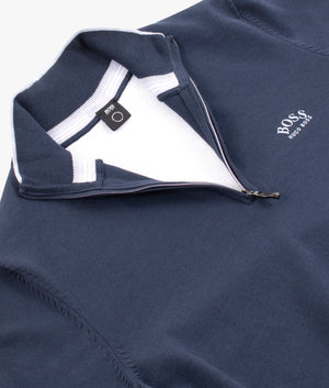 Quarter-Zip-Neck-Logo-Sweater-Navy-BOSS-Athleisure-EQVVS