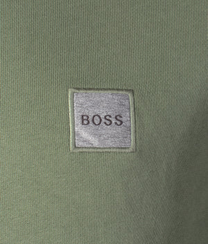 Casual Wetalk Hoodie-Open-Green-BOSS-EQVVS