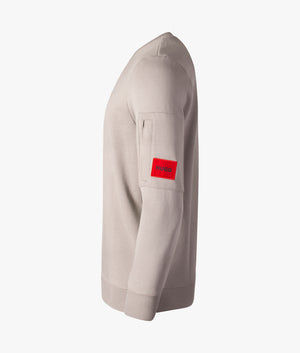 Darogol-Sweatshirt-Medium-Grey-HUGO-EQVVS