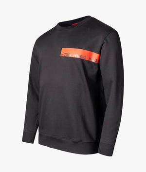 Dranach-Sweatshirt-Black-HUGO-EQVVS