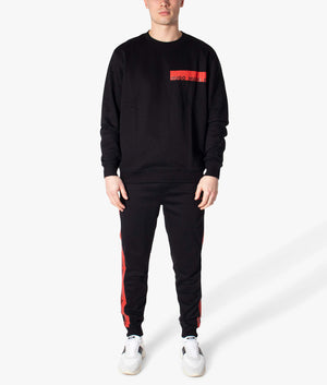 Dranach-Sweatshirt-Black-HUGO-EQVVS